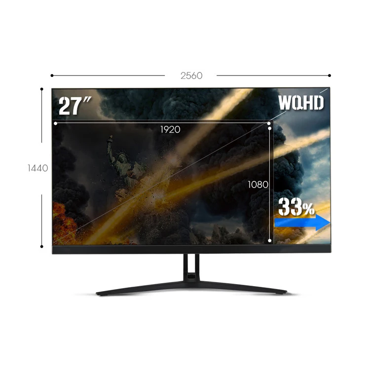  OEM 27 дюймов 4K игровые мониторы 144 Гц FreeSync HDR монитор персонального
