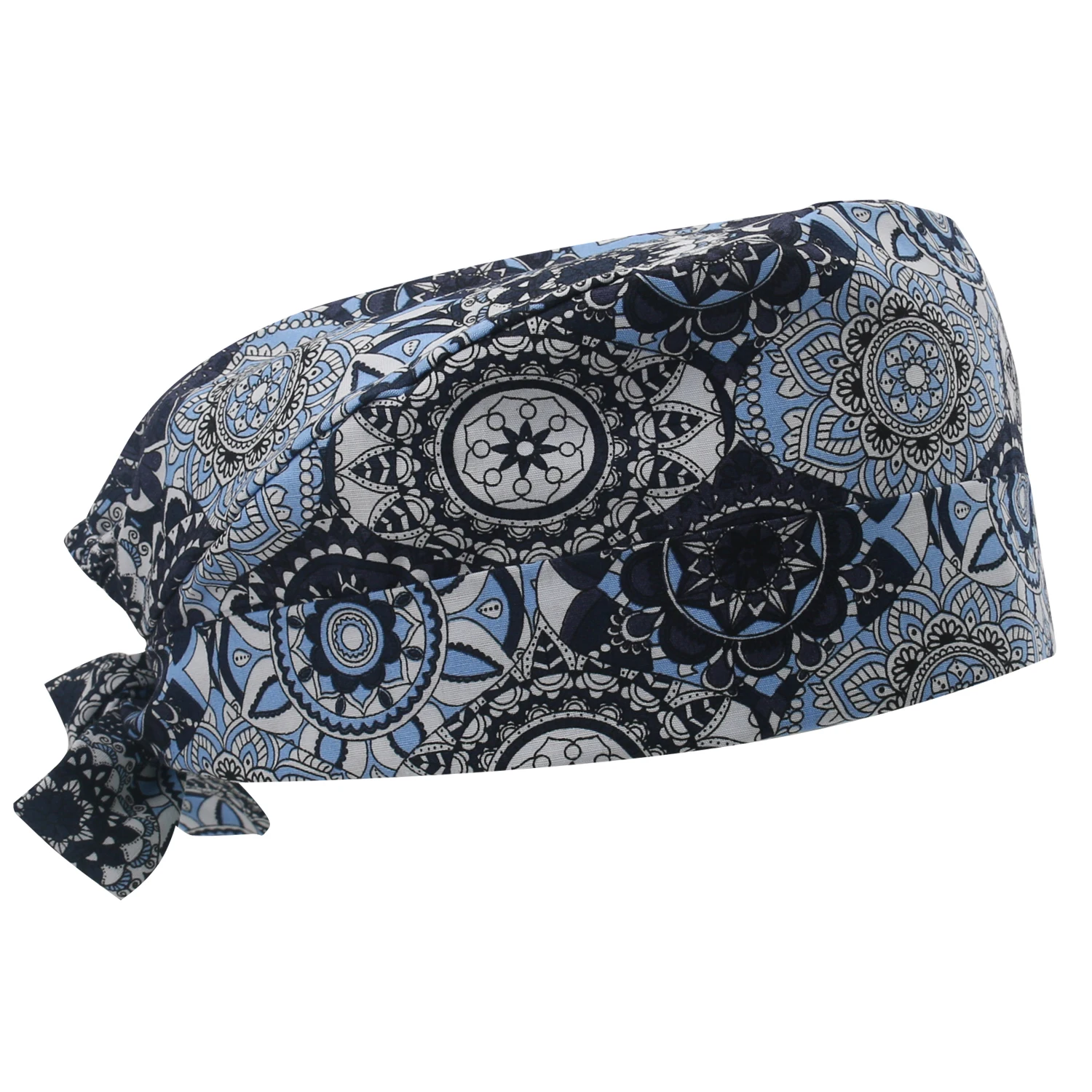 GUOER Unisex customizable satin lined scrub hat scrubs uniforms hat scrub hats caps