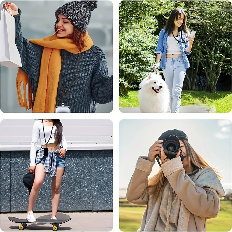 New generation upgraded mobile phone lanyard crossbody mobile phone case camera strap hanging neck rope