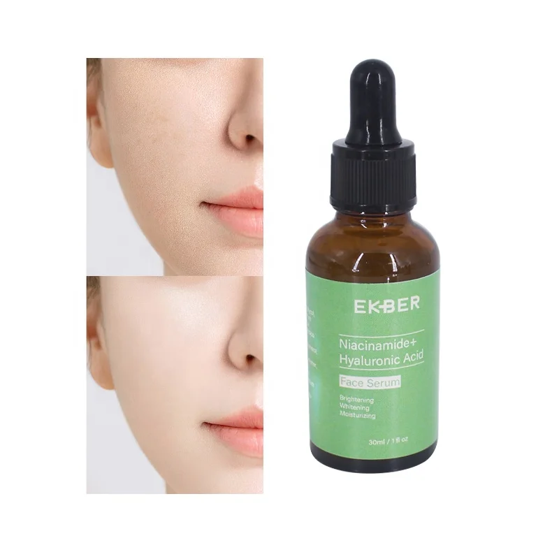 Органическая гиалуроновая Сыворотка от производителя Ekber Niacinamide экстракт корня гонака куспидатума сыворотка для лица с альфа арбутином