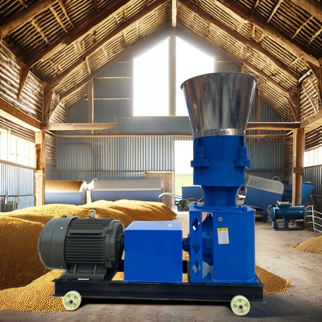 Cow Sheep Mini Pelletizer Feed Production Processing Pellet Maker Machine Diesel Pellet For Animal Feeds