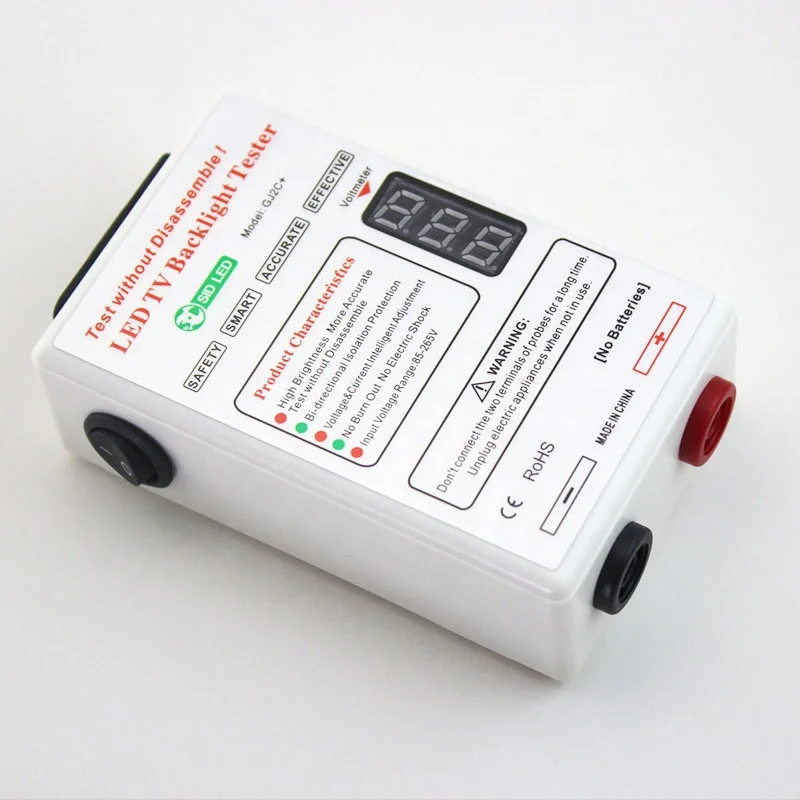 GJ2C+ Output 0-330V LED lamp beads Backlight Tester Tool Smart-Fit Voltage for All Size LCD TV Don t disassemble the screen