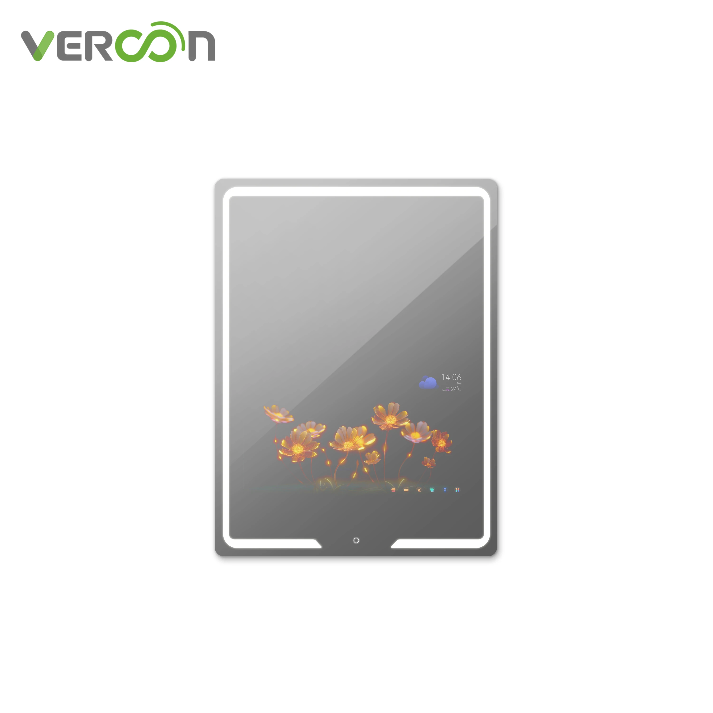 2024 Vercon developed touch screen High cost performance smart mirror smart mirror magic intelligent mirrors with wifi