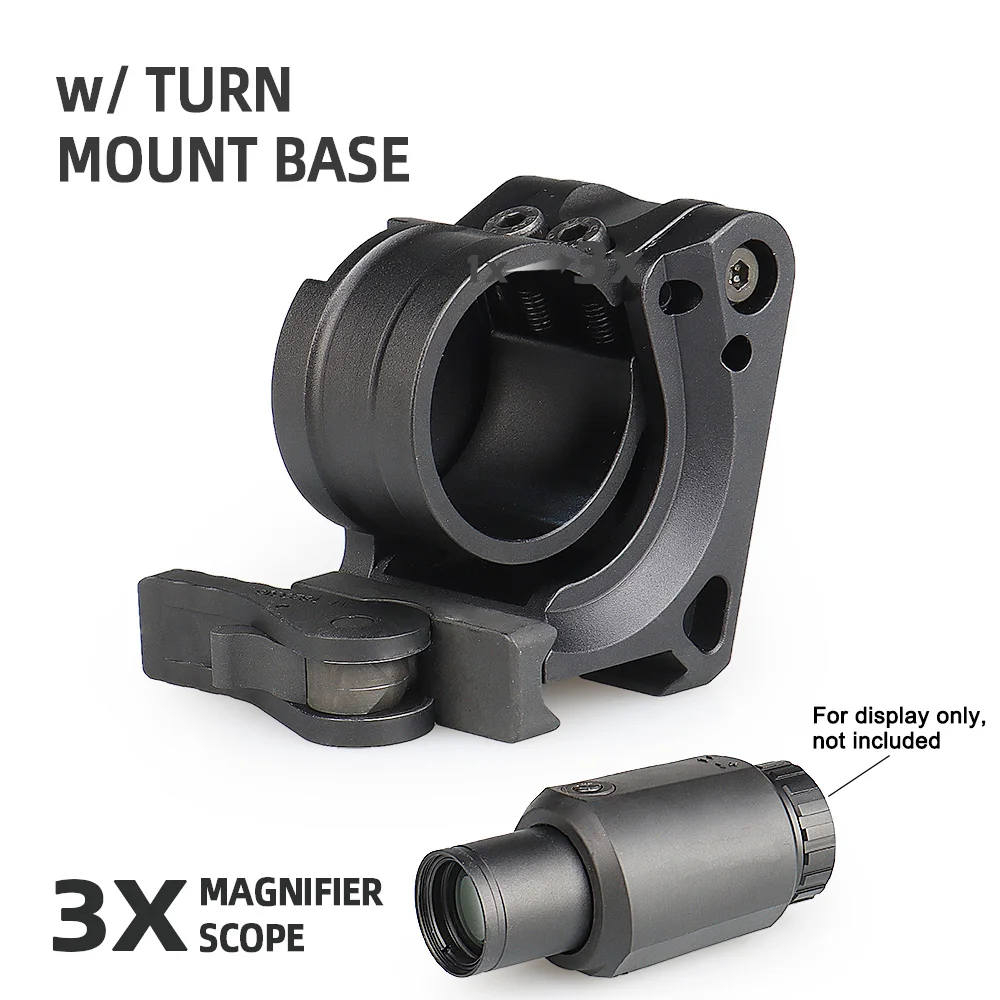 HK24-0260 Magnifier scope accessory 2.26 inch height Optical FAST QD detachable 30mm metal 3X SCOPE MOUNT