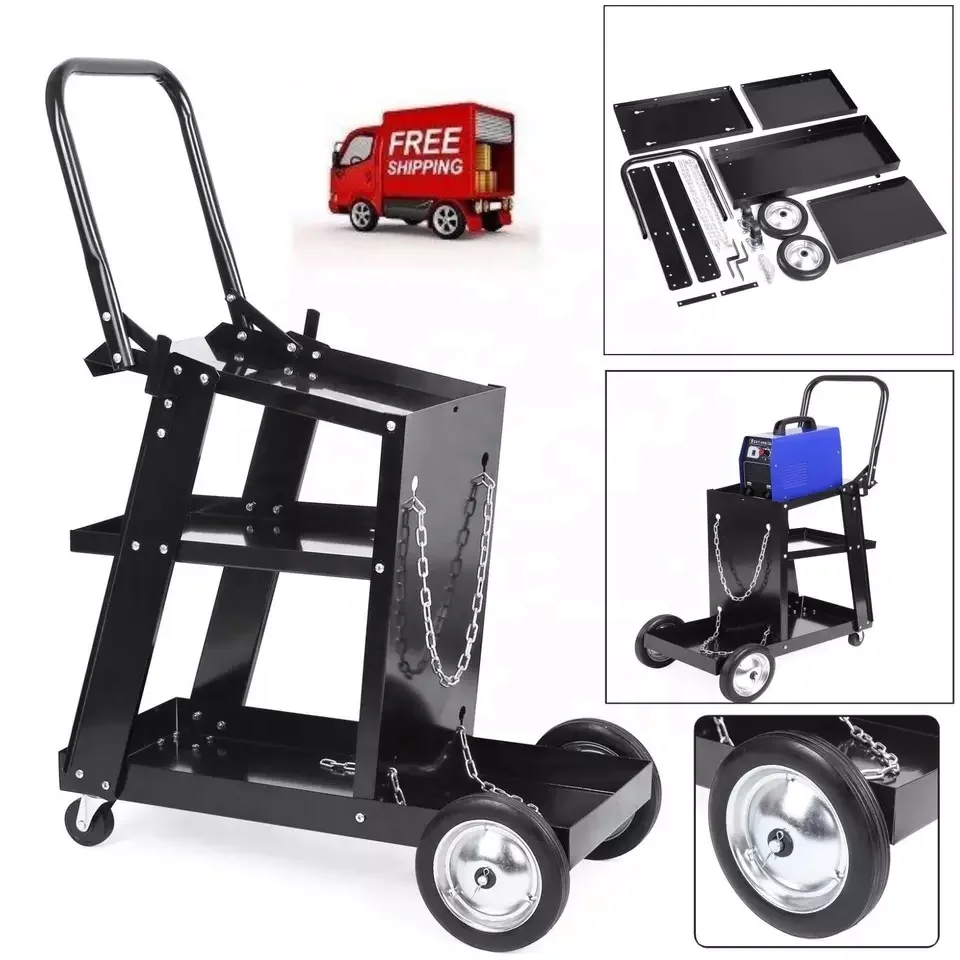 3-слойная сварочная тележка плазменная резка Сварочная для сварочного аппарата газовые баллоны хранения