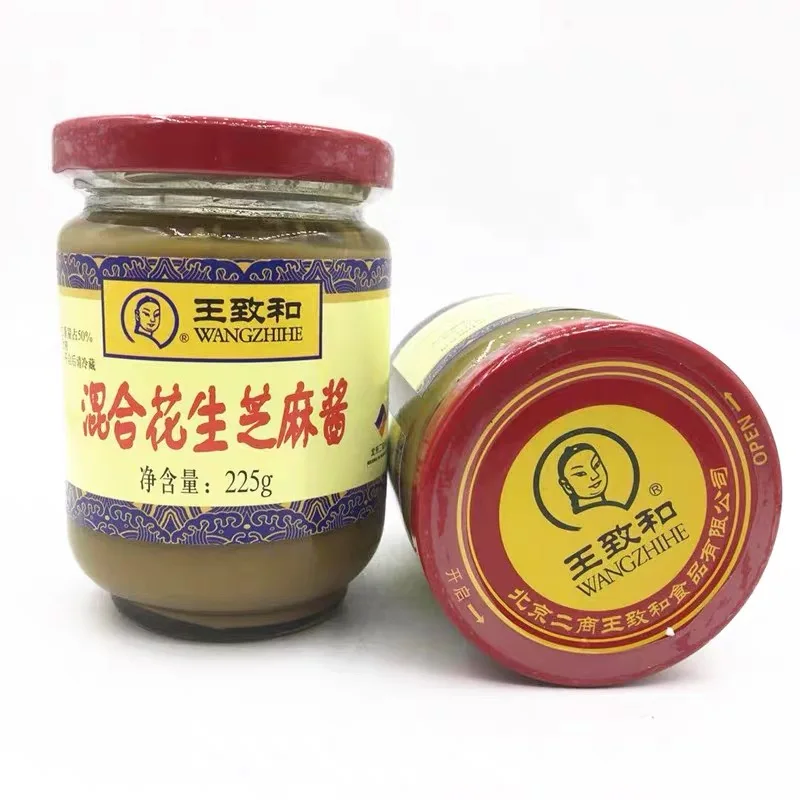 Wholesale Hot Selling Condiment Healthy Sauce Wangzhihe Mixed Peanut Sesame Paste