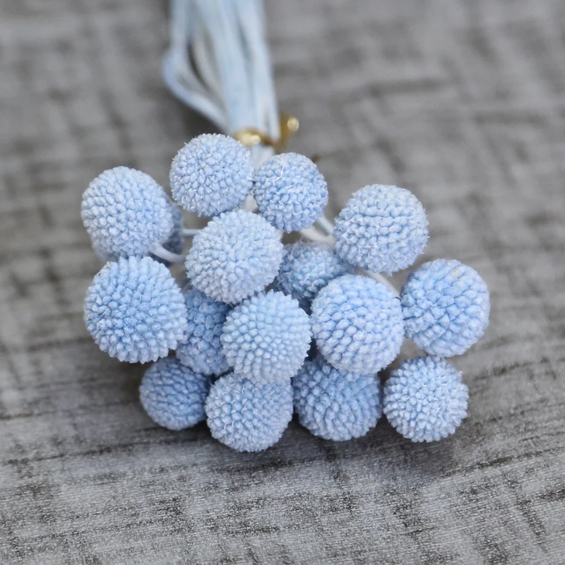 Factory Direct 2020 Idea DIY Artificial Flower Bouquet Preserved Golden Ball Billy Ball bunch for DIY Home Decor Arrangement