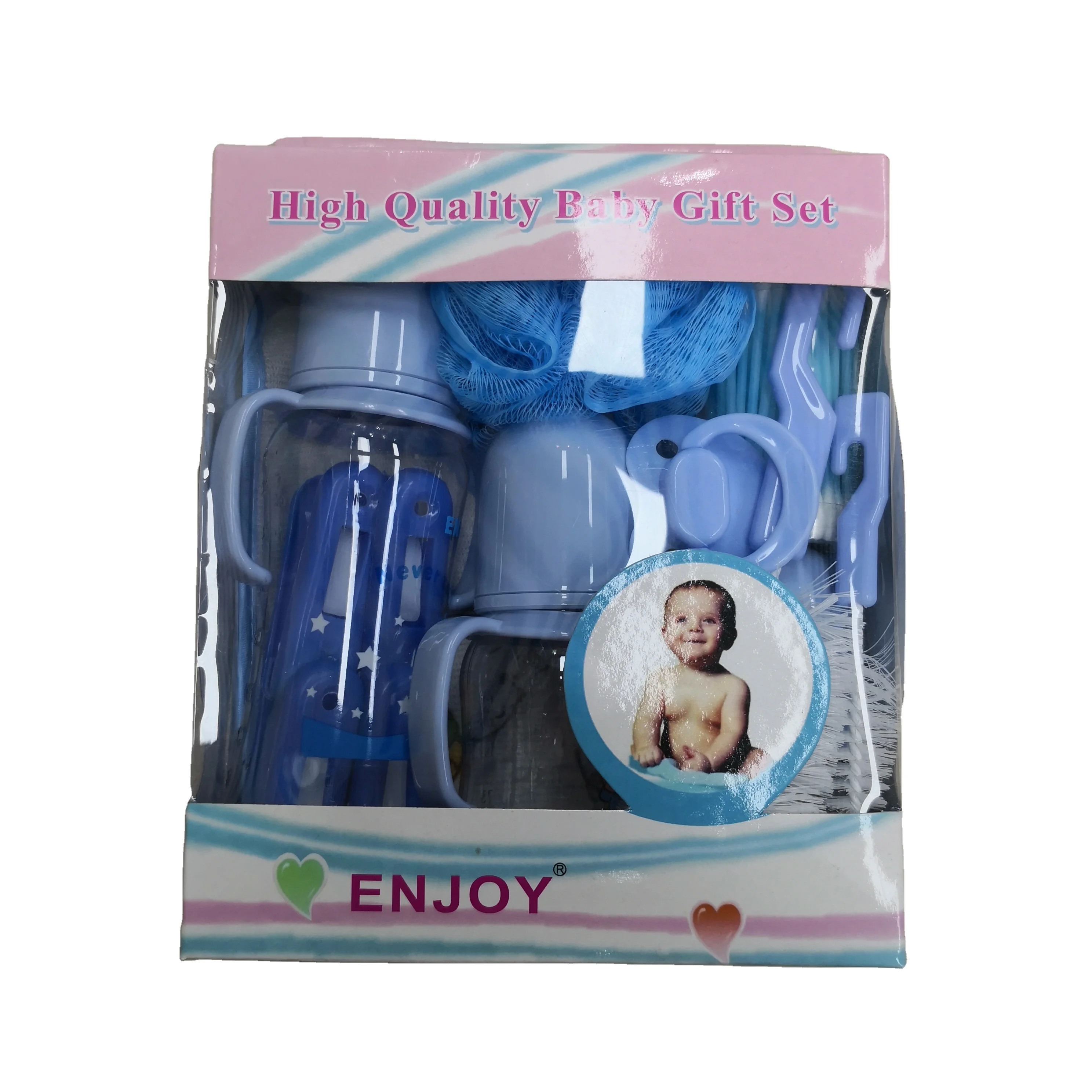 Good quality baby feeding bottle set 10 pcs