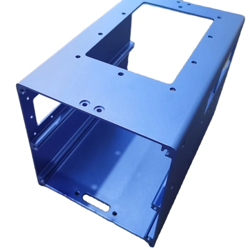 Aluminum Sheet Metal Parts Stamping milling Bending Parts for Metal Box