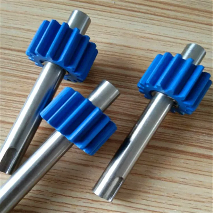 Factory Supply Small custom plastic parts nylon Worm Gear Plastic worm Gear