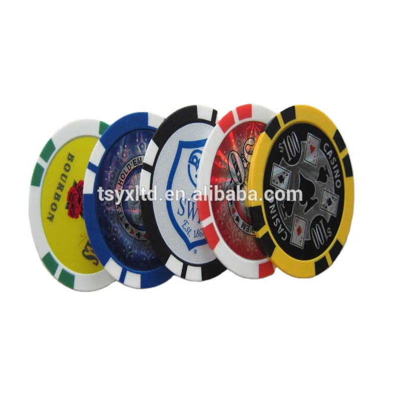 Good quality Custom clay poker plastic chess pieces casino chips