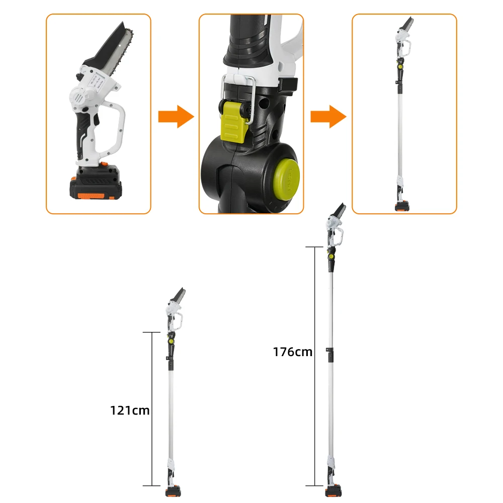 EAST New Energy Nplus Portable Electric Chainsaw 4 Inch Mini Chain Saw for branches mini chainsaw