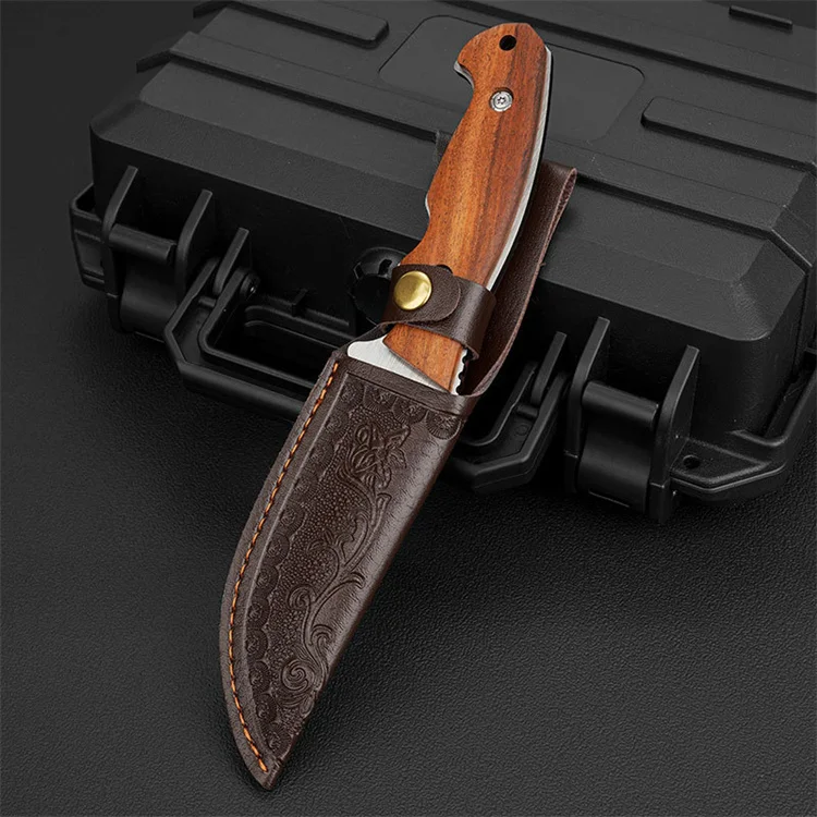 WELLFLYER POKN-075 Multi Function Survival Pocket Knife wood Breaker Folding Knife Tactical Outdoor Knife