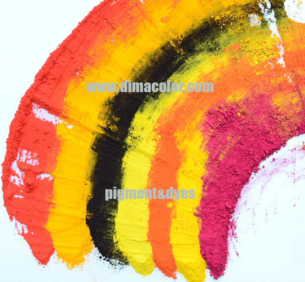 Цветное покрытие, пластиковый пигмент, Перманентный желтый пигмент FG, желтый 194