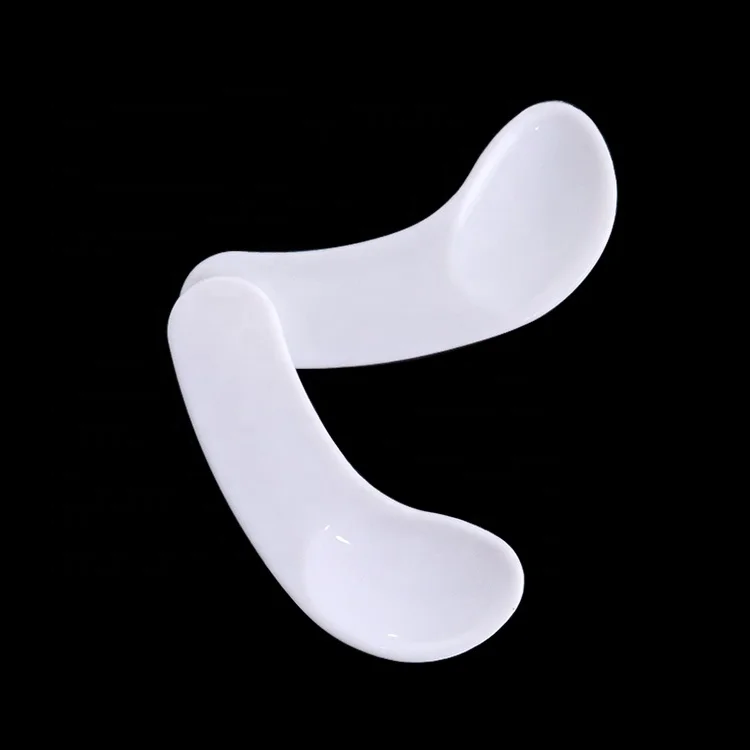 Super Suptember plastic makeup tools cosmetic spatula white mini cream spatula plastic skincare spoon