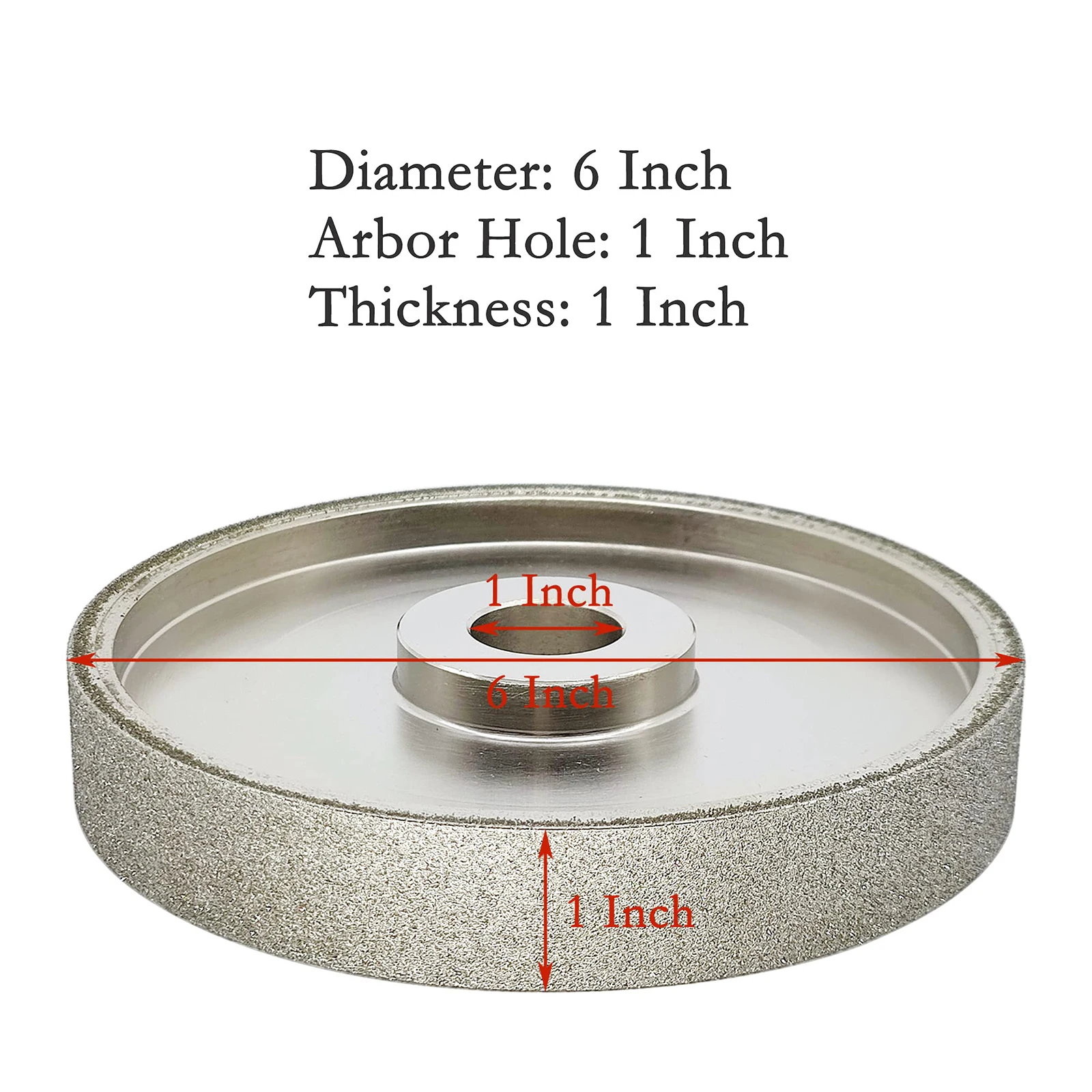 Factory Customized 6 Inch CBN Diamond Grinding Wheel For Ceramic Glass Tile Gem Crystal Quartz Ferrite Core Semiconductor Alloy