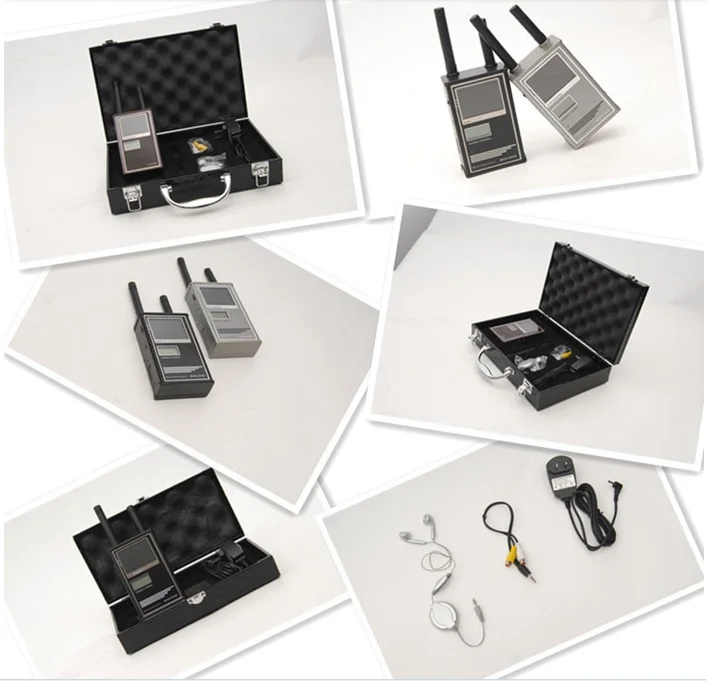 Automatic Scanning Portable Wireless Camera Detector Hidden Mini Camera Scanner for 900-2700Hz Frequency