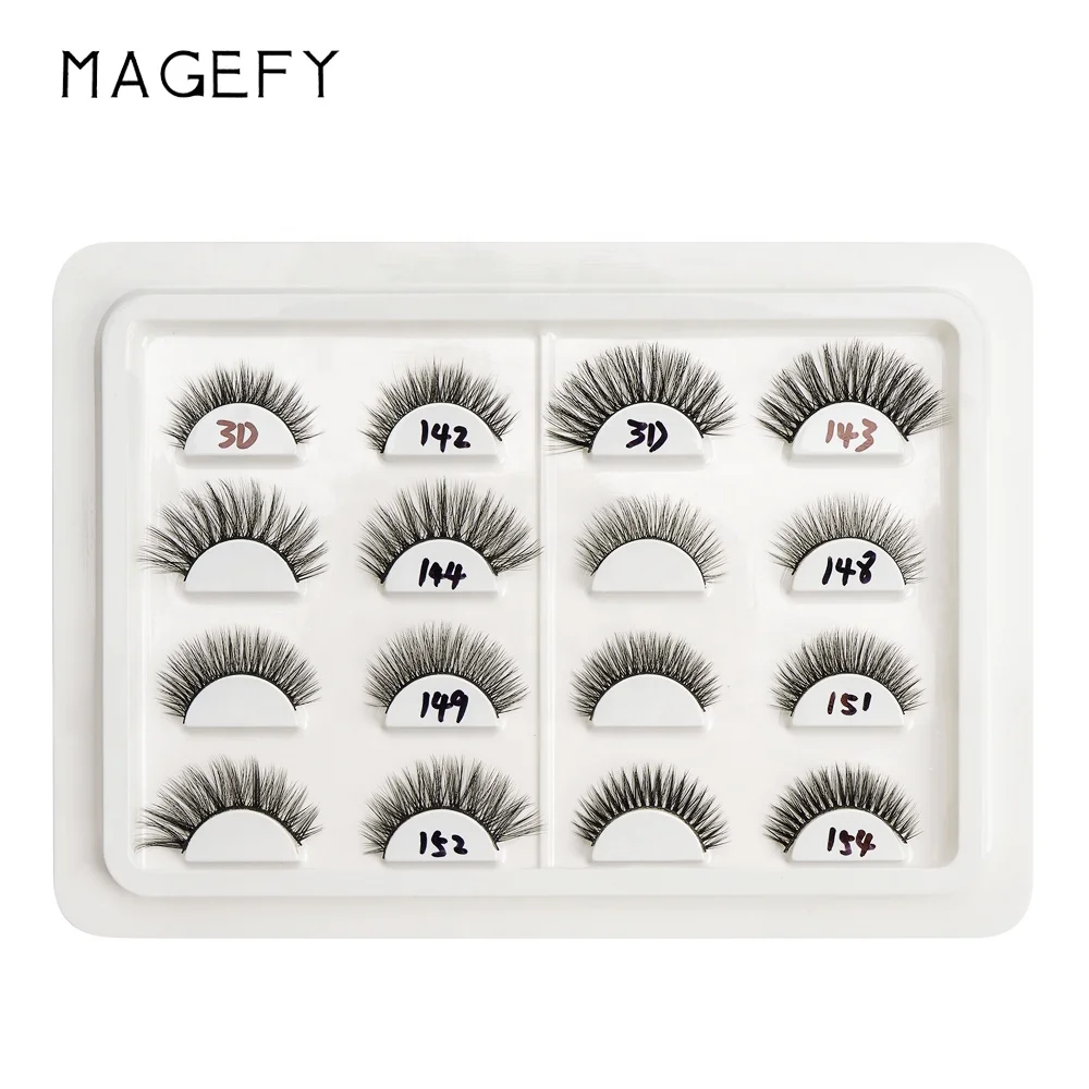 MAGEFY hybrid eyelash strips wholesale make your own brand wispy false eyelash