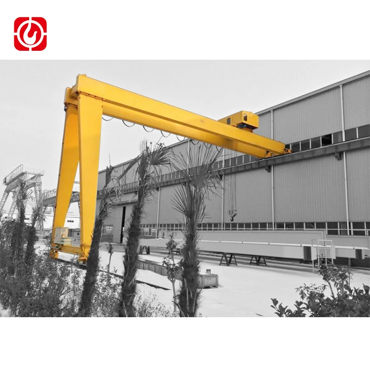 
Jinniu light duty single girder gantry crane12t span 9m lifting height 6m outdoor beam semi cranes 