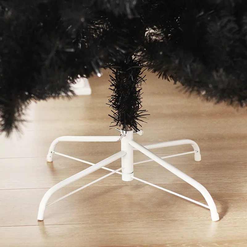 Halloween decorations black PVC Christmas tree Hotel shopping mall Christmas decorations tree