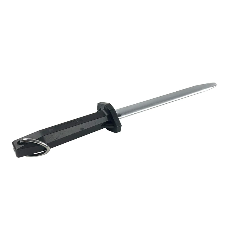 10in Long Handle Diamond Coating Fishing Knife Stone Knife Sharpener