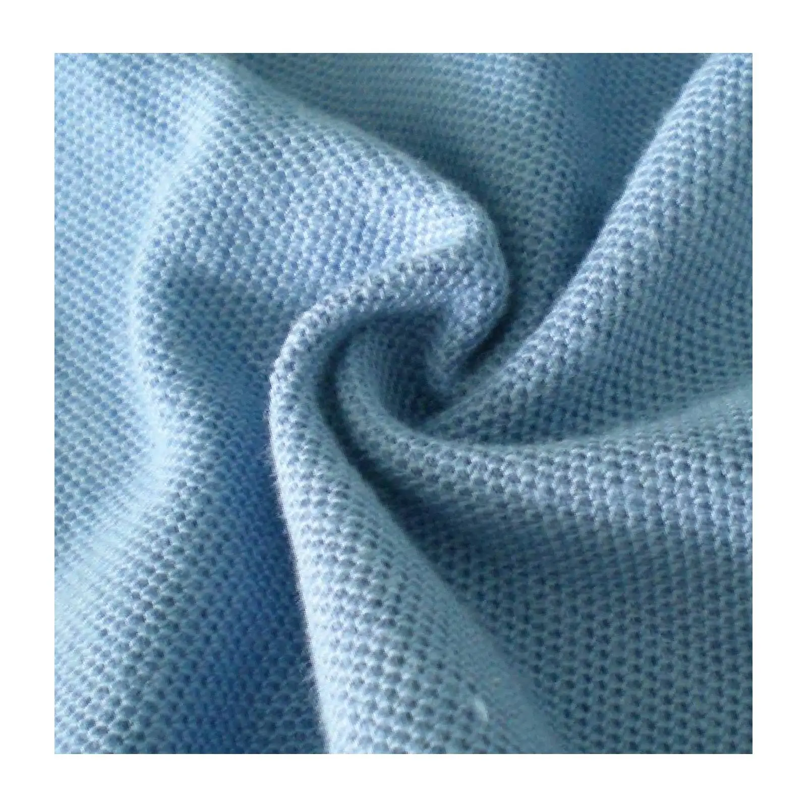 Заводская Высококачественная 30/1 92% хлопок 8% спандекс двойная ткань пике от производителя Узбекистана по конкурентоспособной цене