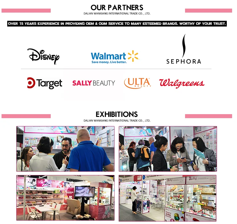 Private label real nail polish gradient glitter strips nail lacquer sticker