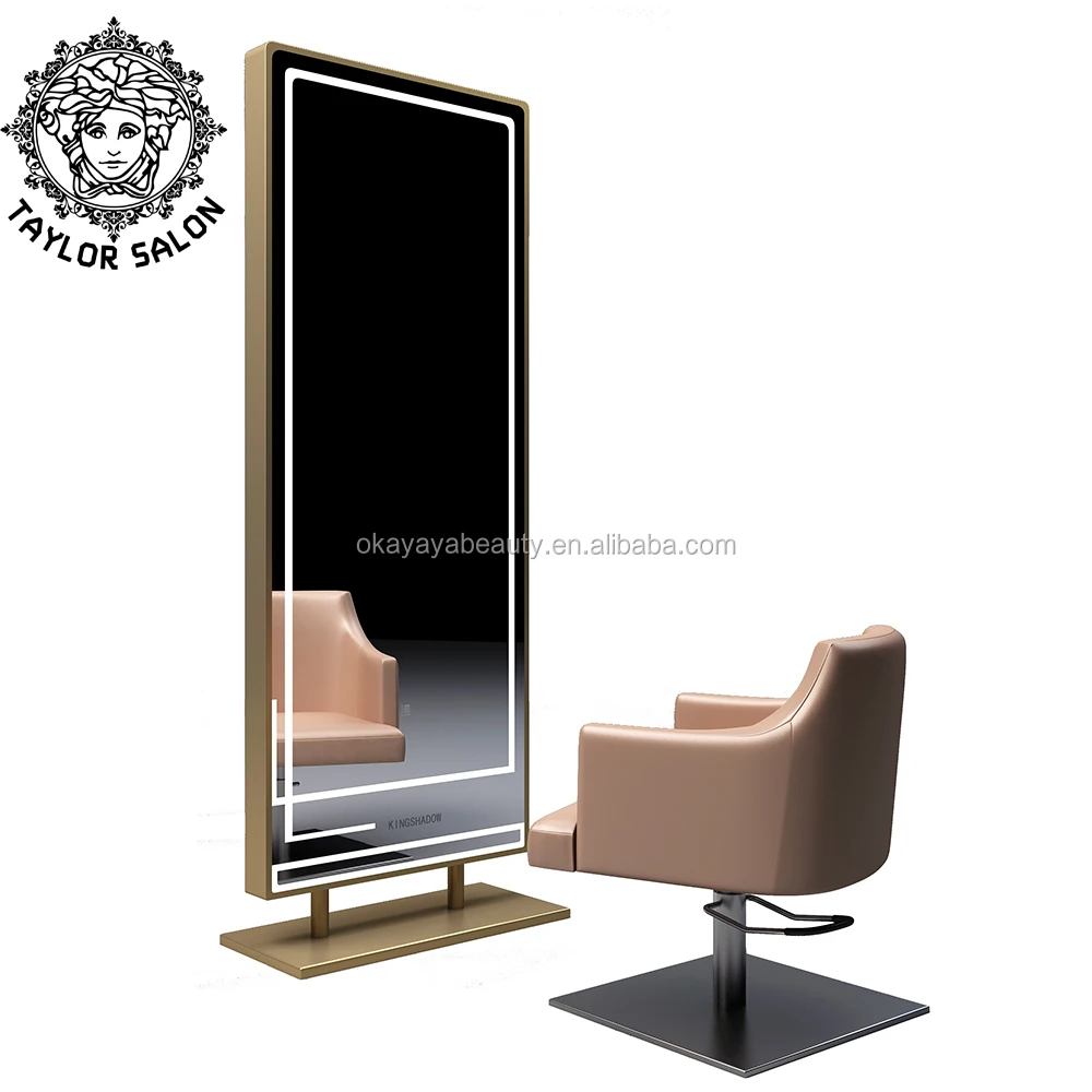 2020 Newse hair salon styling stations double sided salon styling station