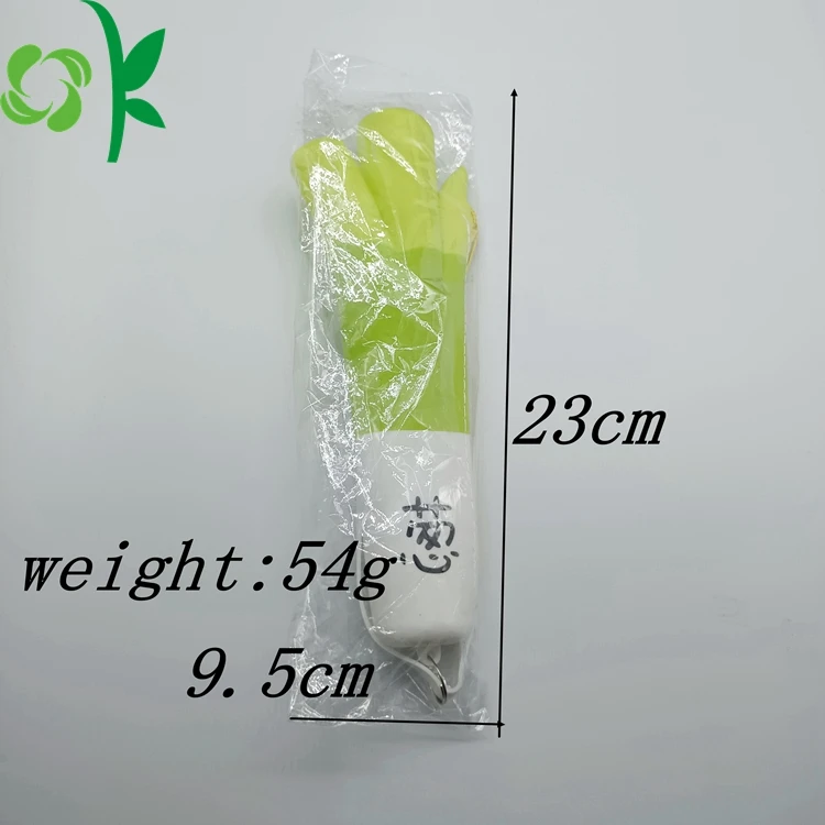  OKSILICONE уникальный силиконовый пенал с зеленым луком кошелек для монет водонепроницаемый на молнии