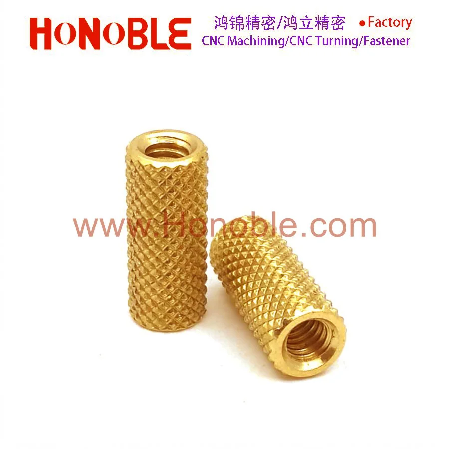Stainless steel Brass ITB/ITC Molded-in M4 M5 M6 threaded brass insert nuts