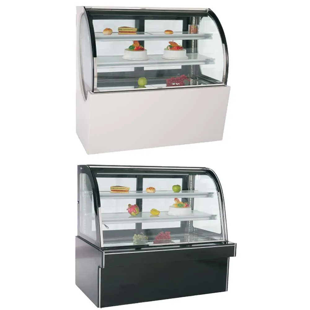 Wholesale Bakery Case Display Refrigerated Table Cake Cabinet Freezer Display Door Manufacturer Refrigerator Cake Display Case