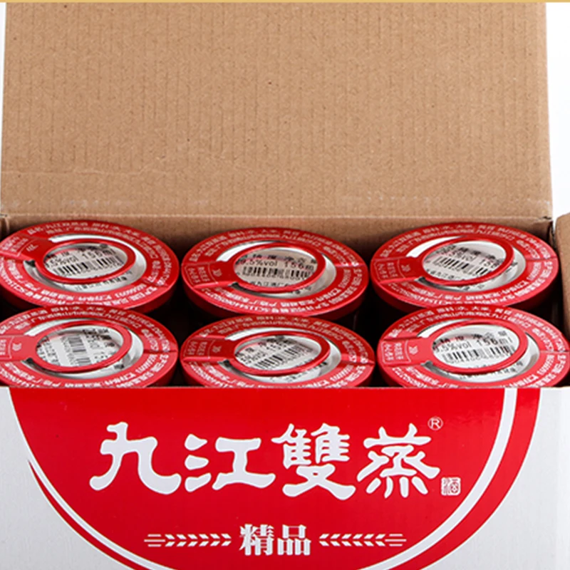 
156 ML*6 White Wine Good Tasting Hard Liquor Mini Glass Bottle Liquor Cheap Wholesale Liquor Manufacturer 