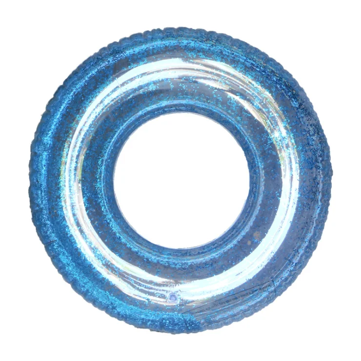 Хорошее качество, оптом, плавательное кольцо, цветные блестки, плавательное кольцо из ПВХ