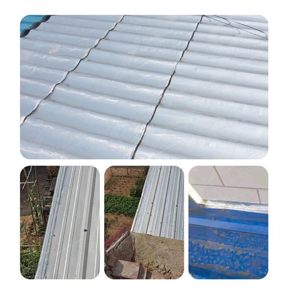 Waterproof and leakproof aluminum foil butyl rubber sealing tape self adhesive for metal roof drainage system repair