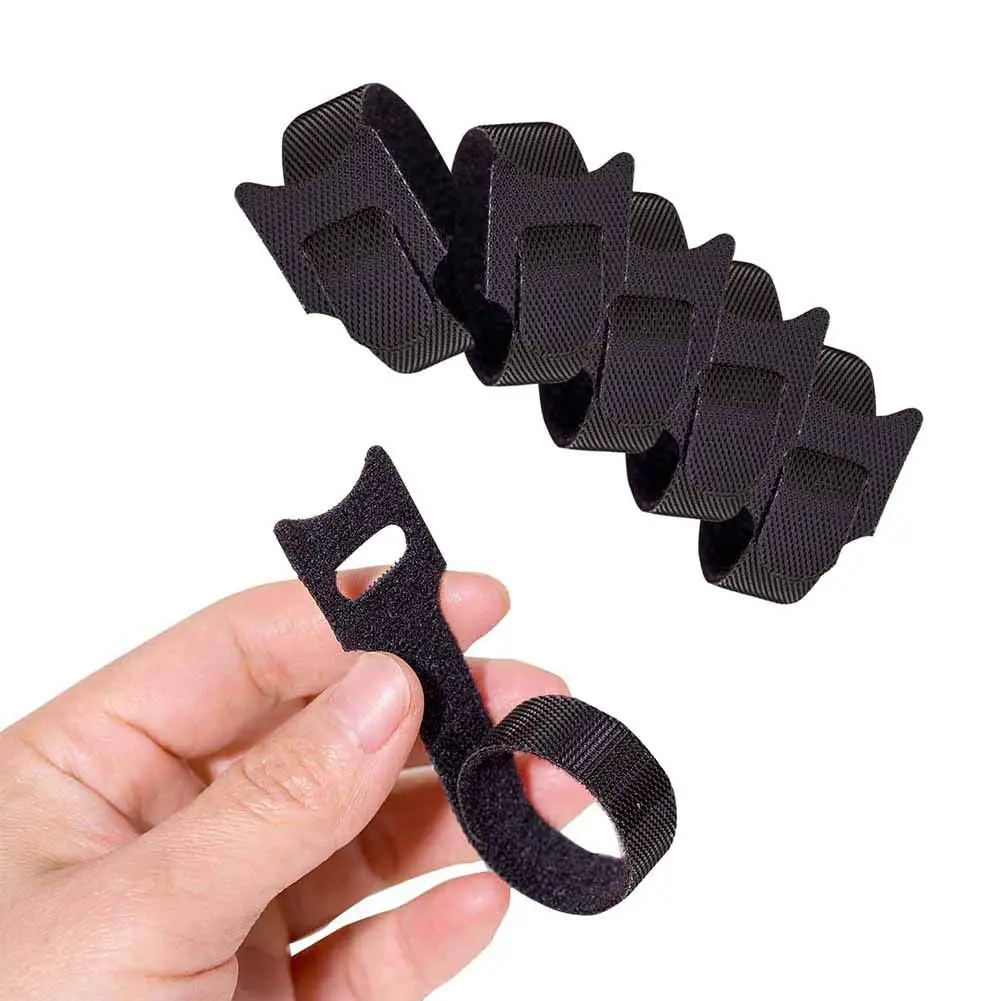 Adjustable Cord Fastening Reusable Fastening Hook Loop Cord Organizer Nylon Cable Ties For Home Office Data Centers Electronics