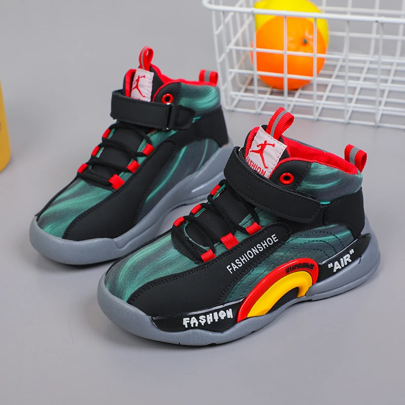 Australian hot sale  autumn custom basketball shoes kids boys athletic sneakers