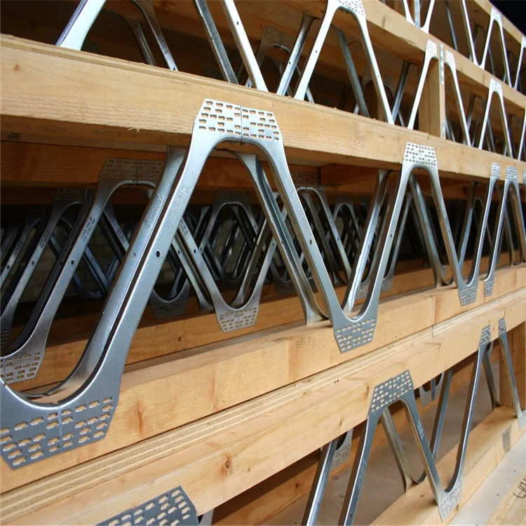 metal web joist system roof truss