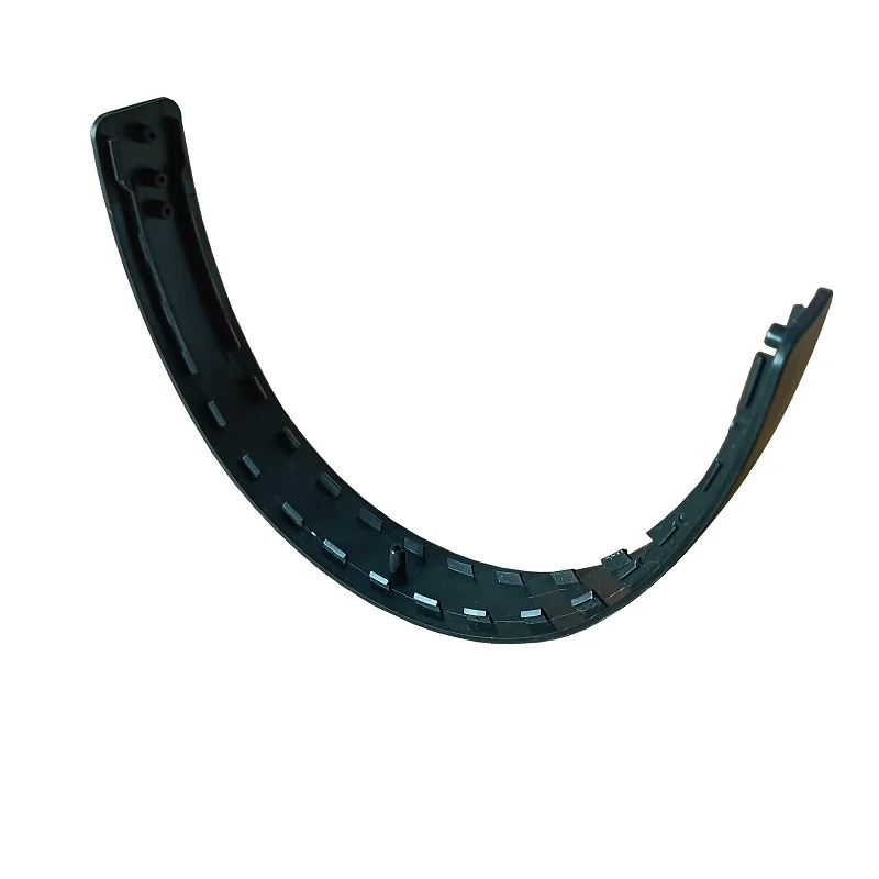 injection molded plastic shell for headphone component