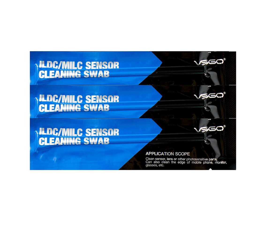 
VSGO Micro 4/3 Sensor Cleaning Swabs Kit for DSLR or SLR Digital Camera(Single Vacuum Packaging) 