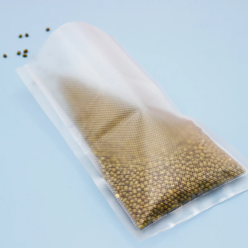 Retort 3 Side Freezer Sealer Vaccum PE Transparent Clear Storage Packing Printed Pouch Custom Packaging Plastic Vacuum Bag Food