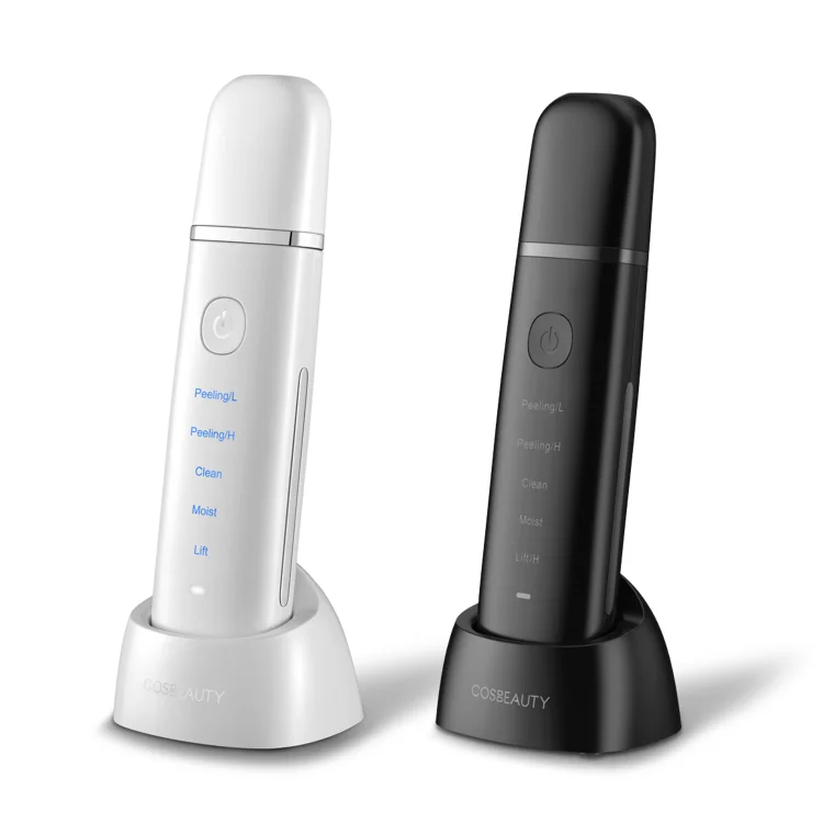 COSBEAUTY pore shrinking deep peeling skin scrubber blackheads removal face lift ultrasonic device