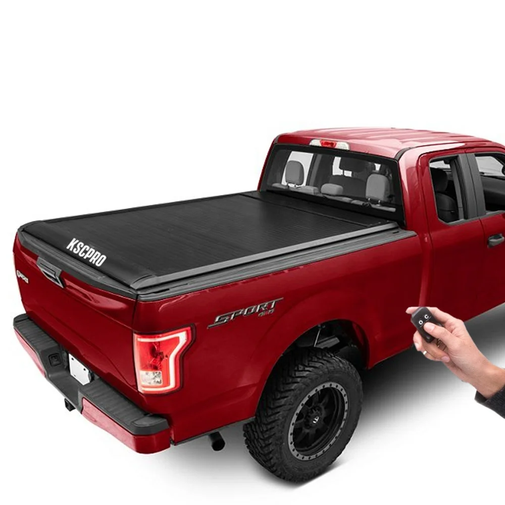 KSCPRO водонепроницаемый роликовый затвор, Электрическая Выдвижная кровать, роликовая Крышка для FORD RANGER T6 T7 T8, двойная кабина