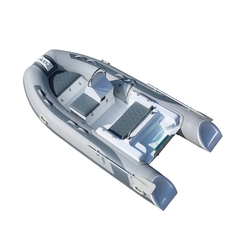 11.8ft 360cm RIB fiberglass inflatable boat used for outboard motor