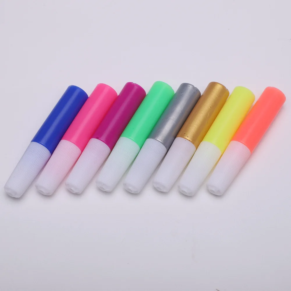 Customized fluorescent neon pearlescent color cloth painting DIY washable 3D paint