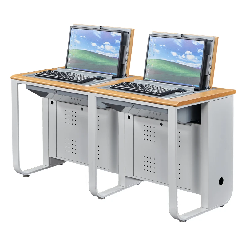 Flip Down Computer Desk Laboratory Furniture Flip-Able Computer Desk BY Manufacturer