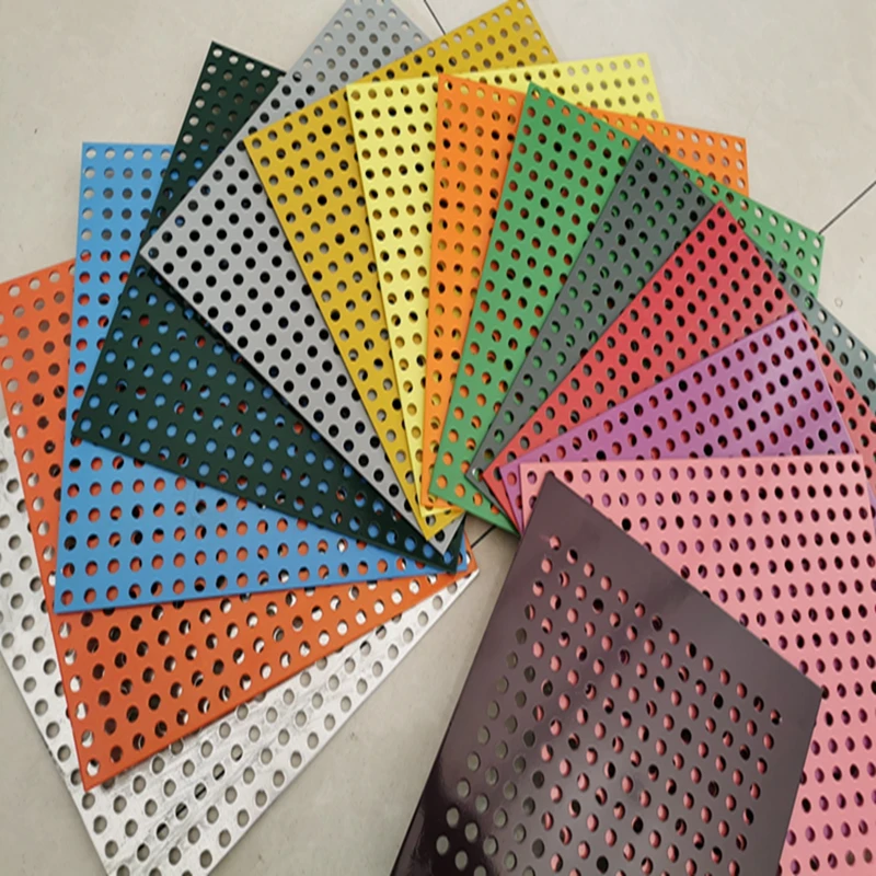 aluminum decorate perforated sheet metal facade panel