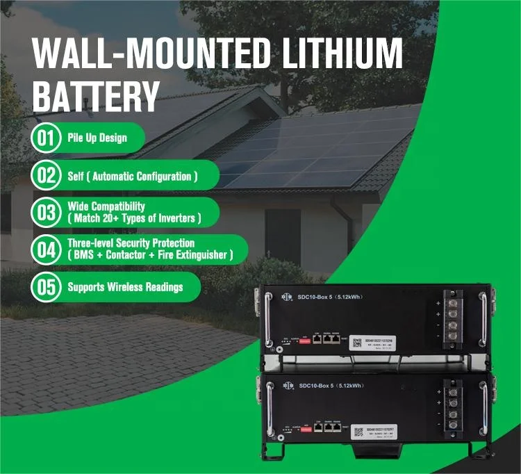 Optative Environmentally Friendly Good Design Modern Cheap Solar Power Storage Wall Lithium Battery