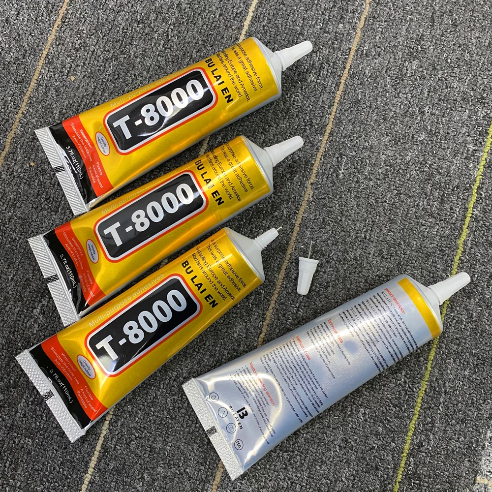 Multifunctional strong glue high quality T8000 110ml for jewelry  DIY acrylic repair mobile phone screen