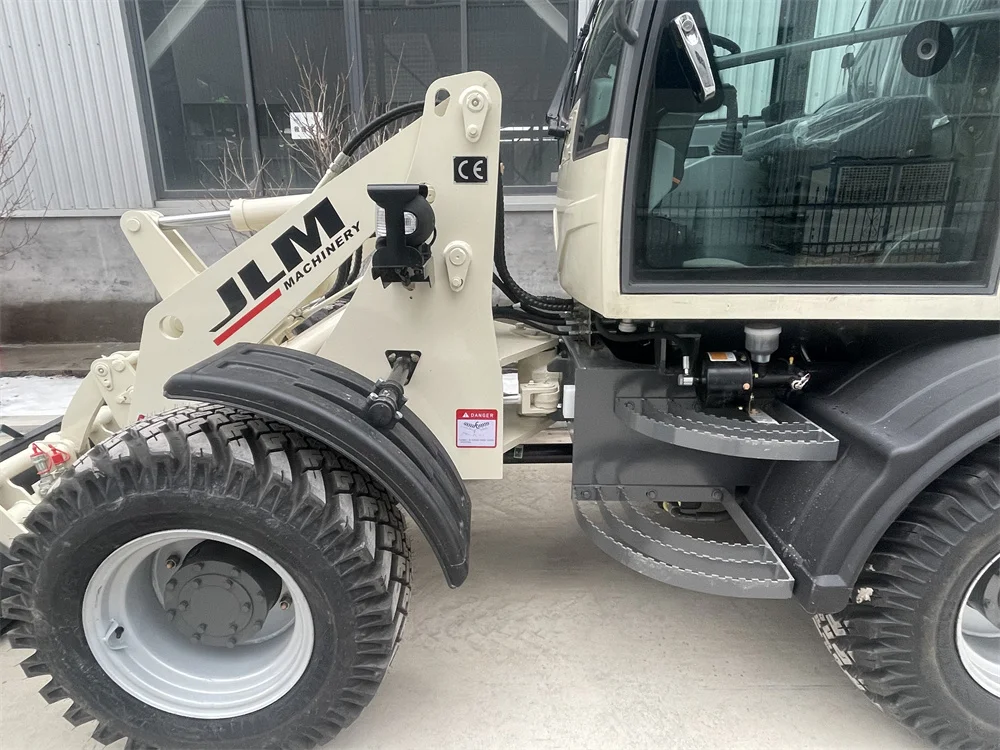 China construction machine wheel loader high power loader with quick hitch
