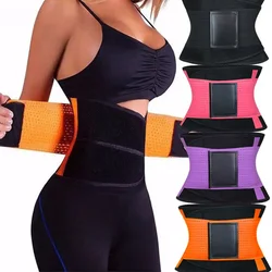 Sweat Slimming Waist Support Sauna Waist Trainer Belt Gym Fitness Corset Trimmer Back Support Belt For Lumbar Back Support